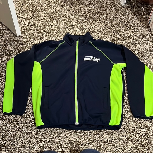 Nfl Seattle Seahawks Zip Jacket Mens 